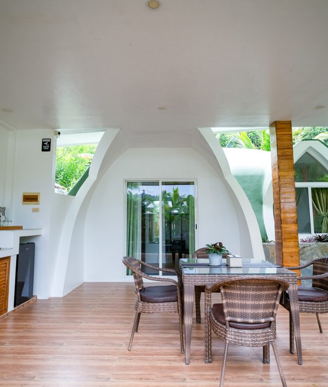 private patio