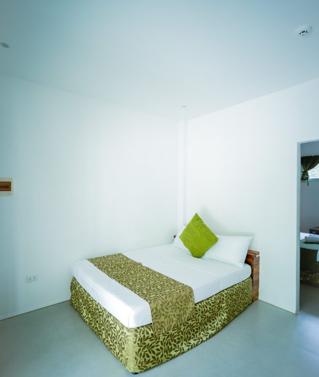 adapted room second bed view